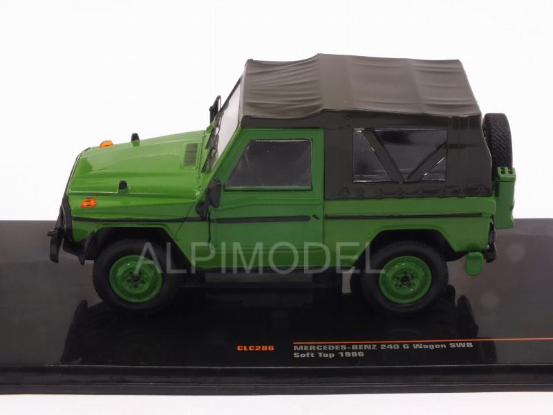 Mercedes G 240 SWB Soft Top 1986 (Green) - ixo-models