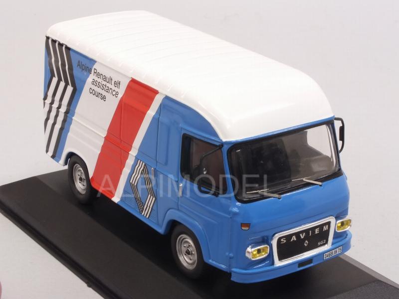 Saviem SG2 Van Service Rally Alpine Renault - ixo-models