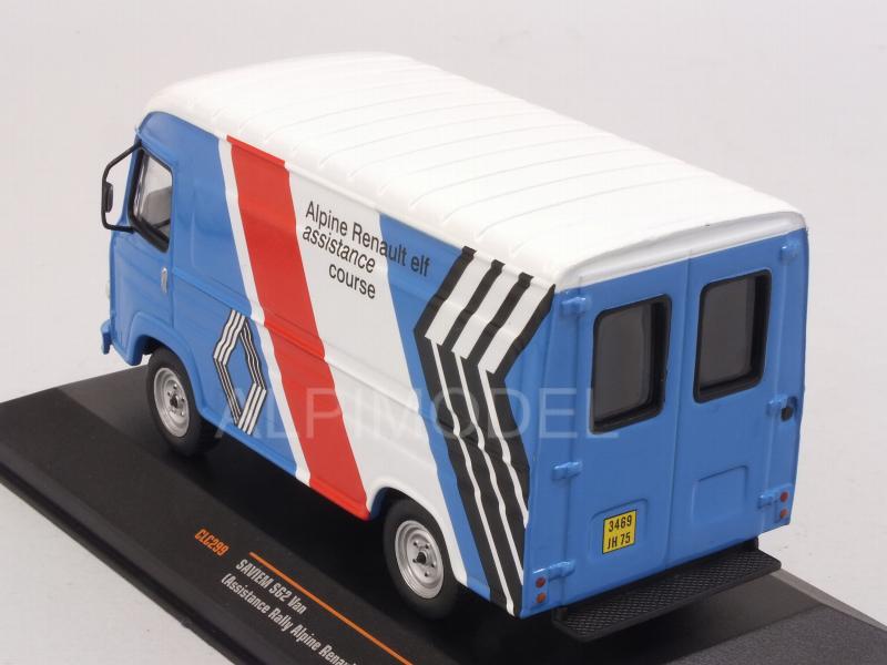 Saviem SG2 Van Service Rally Alpine Renault - ixo-models