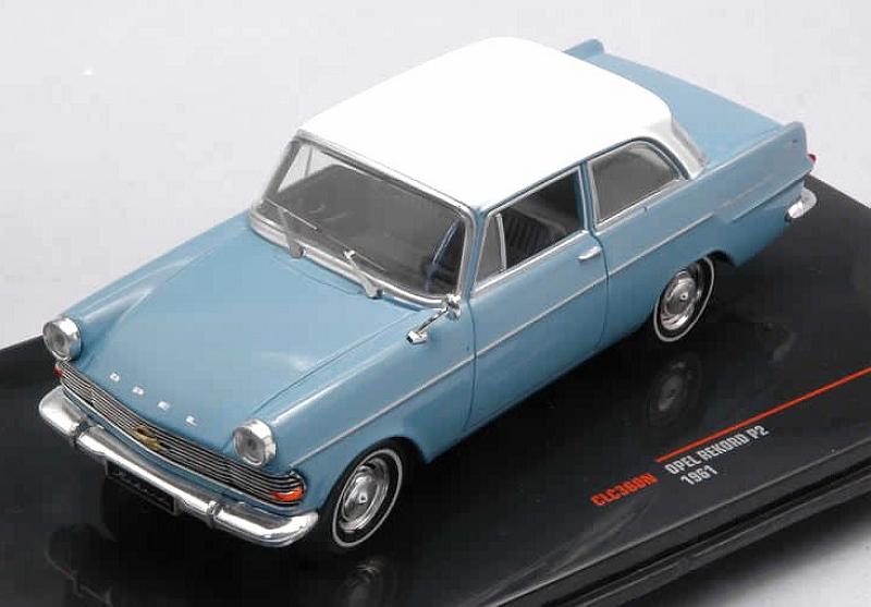 Opel Rekord P2 1961 (White/blue) by ixo-models