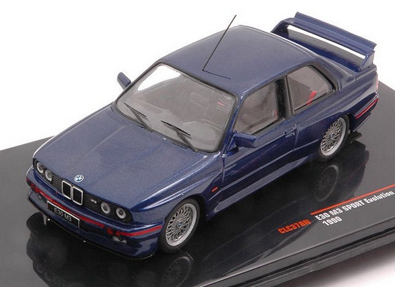 BMW M3 Sport Evolution (E30) 1990 (Metallic Blue) by ixo-models