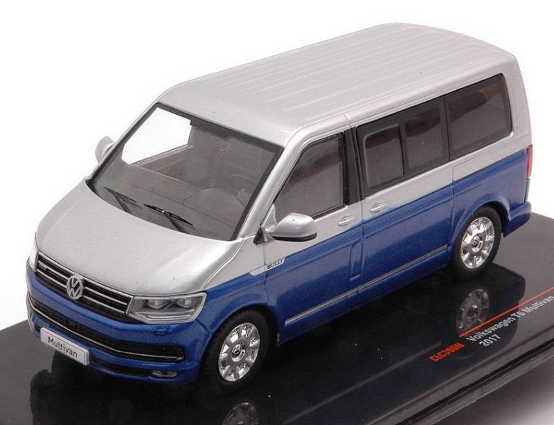 Volkswagen T6 Multivan 2017 (Silver/Blue) by ixo-models