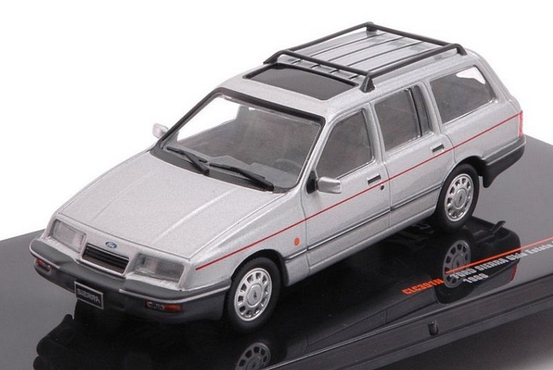 Ford Sierra Ghia SW Estate 1988 (Silver) by ixo-models