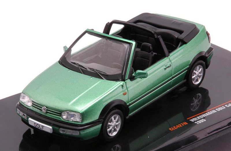 Volkswagen Golf Mk3 Cabrio 1993 (Metallic Green) by ixo-models