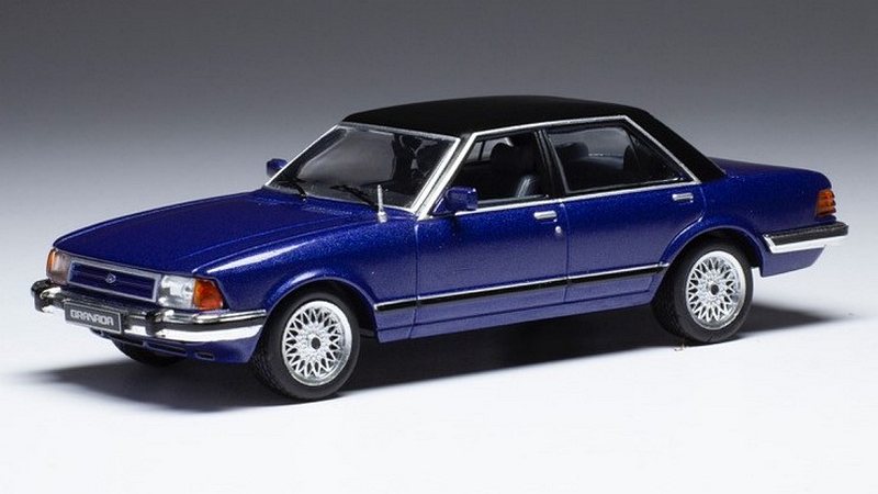 Ford Granada Mk2 2.8 GL 1982 (Metallic Blue/Black) by ixo-models