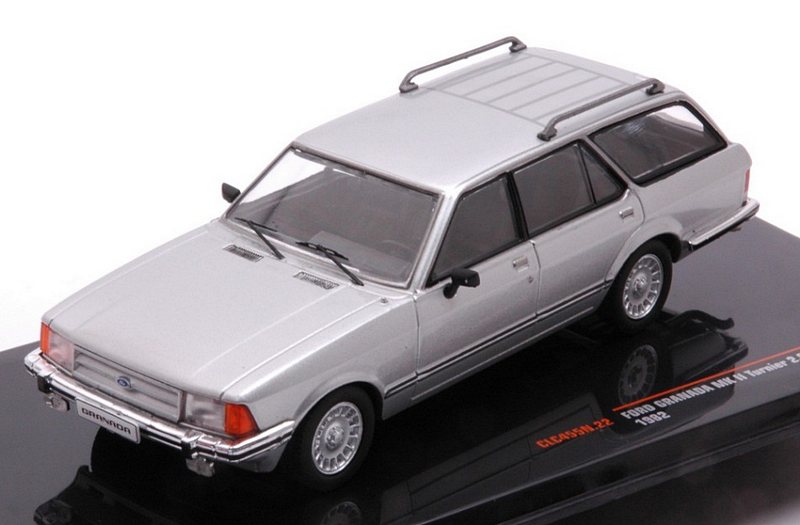 Ford Granada Mk2 Turnier Ghia 1982 (Silver) by ixo-models
