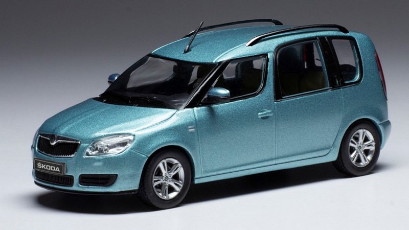 Skoda Roomster 2007 (Light Met.Blue) by ixo-models