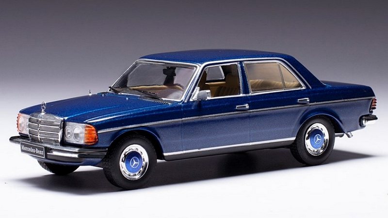 Mercedes 240D (W123) 1976 (Metallic Blue) by ixo-models