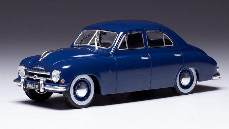 Skoda 1200 1952 (Blue) by ixo-models