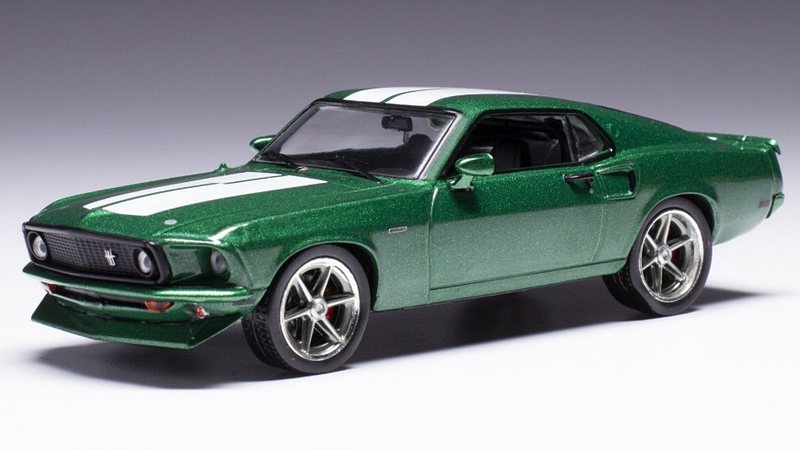 Ford Mustang Fastback 1969 (Met.Green) by ixo-models