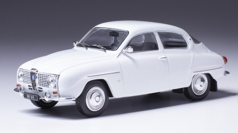 Saab 96 V4 1965 (White) by ixo-models