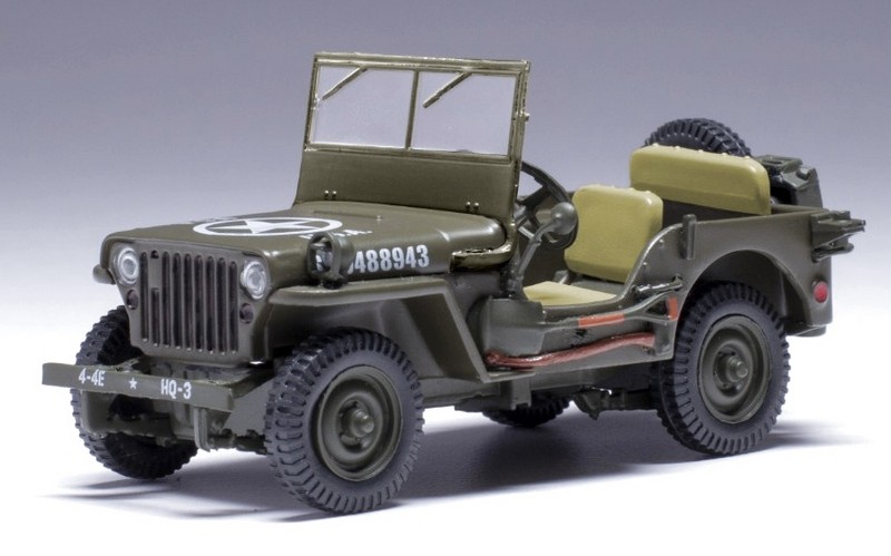 Jeep Willys MB 1943 (Olive) by ixo-models