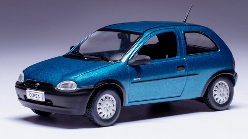 Opel Corsa B Swing 1995 (Met.Dark Aquamarine) by ixo-models