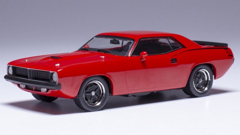 Plymouth Barracuda 1970 (Red) by ixo-models