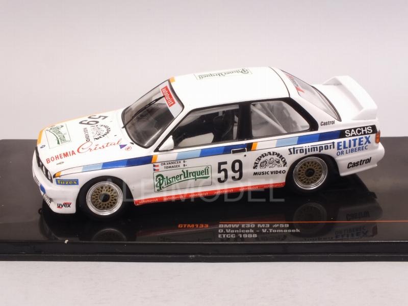 BMW M3 (E30) #59 ETCC 1988 Vanicek - Tomasek - ixo-models