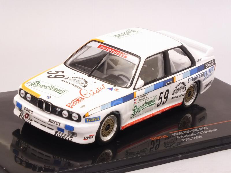 BMW M3 (E30) #59 ETCC 1988 Vanicek - Tomasek by ixo-models