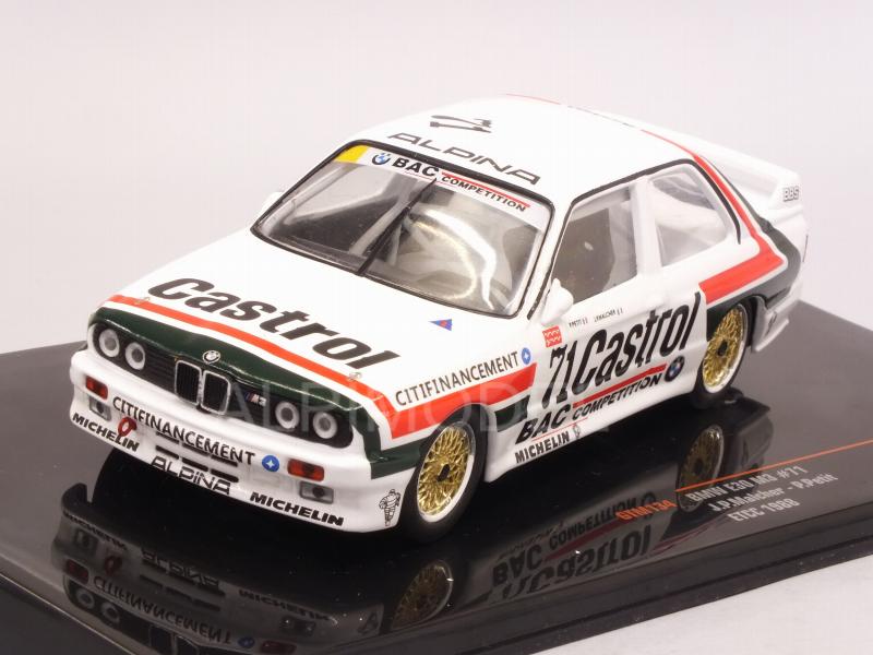BMW M3 (E30) #71 ETCC 1988 Malcher - Petit by ixo-models