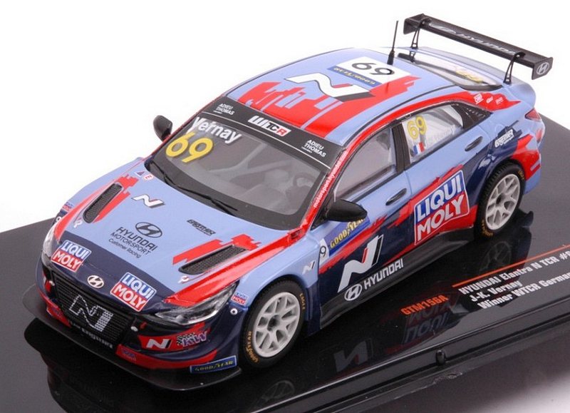 Hyundai Elantra N TCR #69 Liqui Moly WTCR Deutschland 2021 Vernay by ixo-models