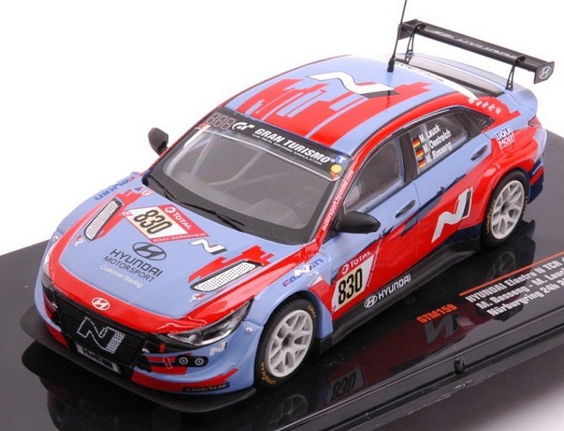 Hyundai Elantra N TCR #830 Nurburgring 2021 Basseng - Lauck - Oestreich by ixo-models