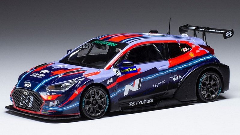 Hyundai Veloster N ETCR #8 Pau 2021 A.Farfus by ixo-models