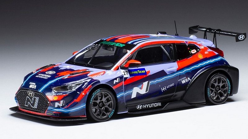 Hyundai Veloster N ETCR #27 Pau 2021 L.Filippi by ixo-models