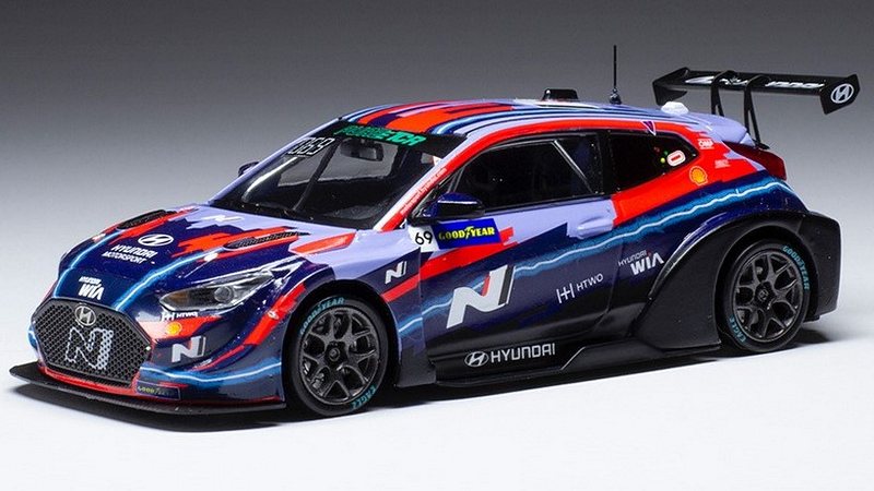 Hyundai Veloster N ETCR #69 Pau 2021 Vernay by ixo-models