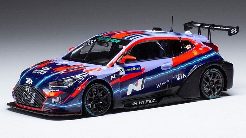 Hyundai Veloster N ETCR #3 Pau 2021 Chilton by ixo-models
