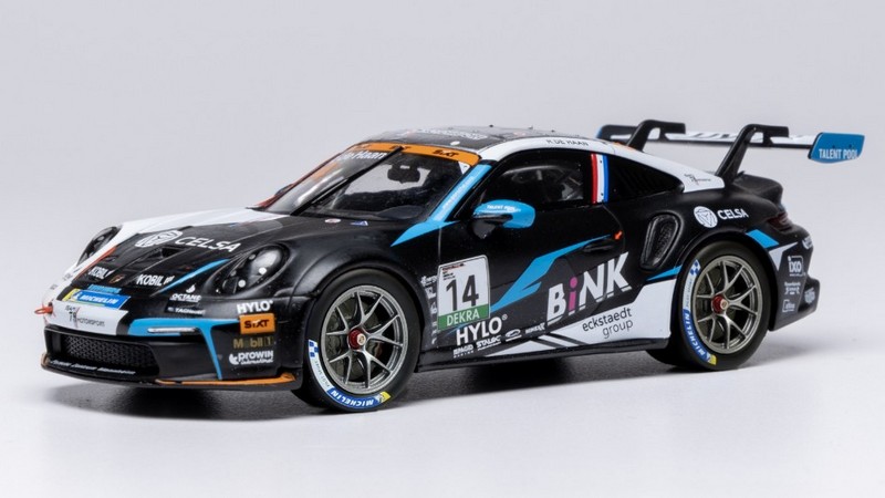 Porsche 911 GT3 (992) #14 Porsche Cup Oschersleben 2024 R.De Haan by ixo-models