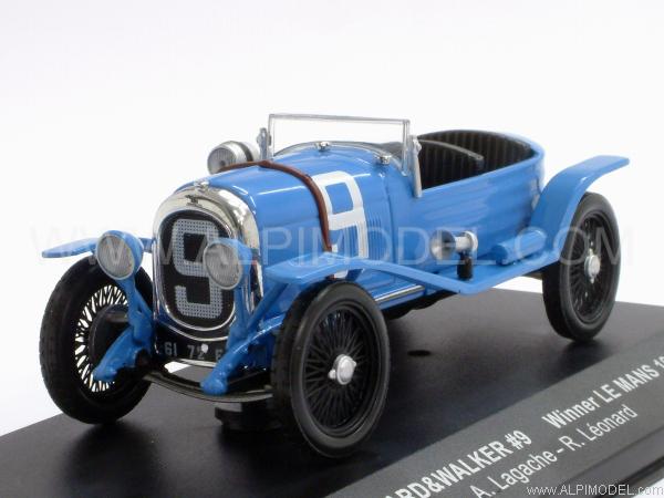 Chenard & Walker #9 Winner Le Mans 1923 Lagache - Leonard by ixo-models