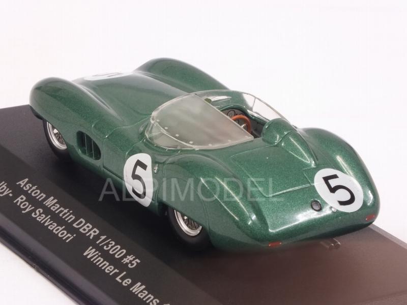 Aston Martin DBR1 #5 Winner Le Mans 1959 Shelby - Salvadori - ixo-models