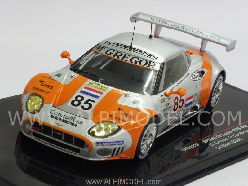 Spyker C8 Spyder GT2R #85 Le Mans 2006 Crevels - Dumbreck - Coronel by ixo-models