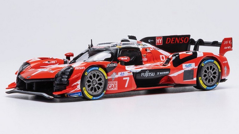 Toyota GR010 Hybrid #7 Le Mans 2025 Conway-Kobayashi-De Vries by ixo-models