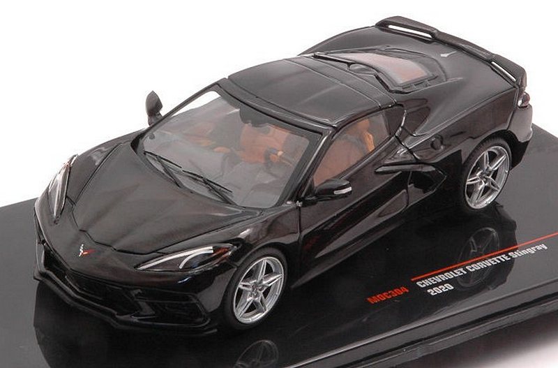 Chevrolet Corvette C8 Stingray 2020 (Black) by ixo-models
