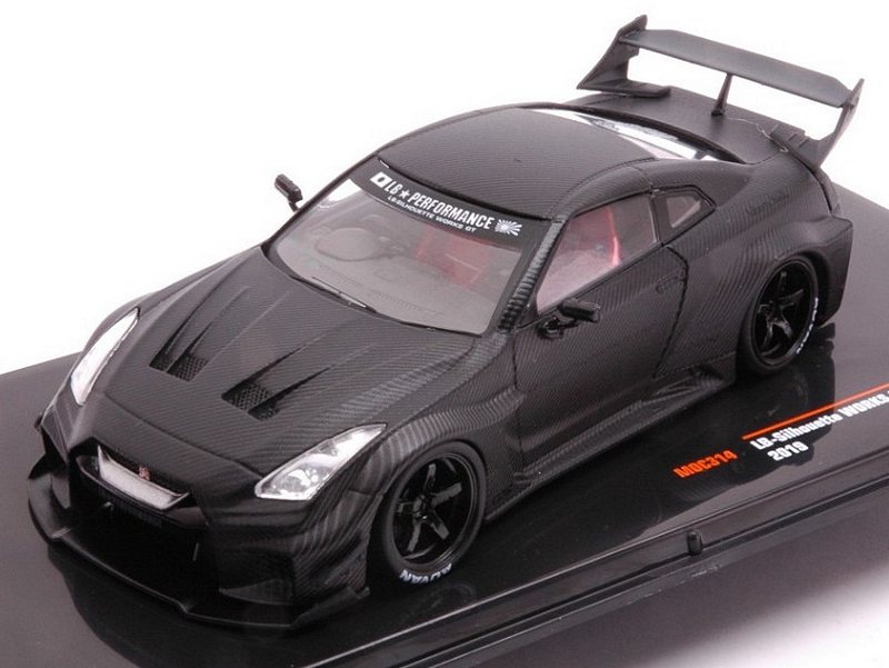 Nissan 35GT-RR LB-Silhouette Works GT 2019 (Black) by ixo-models