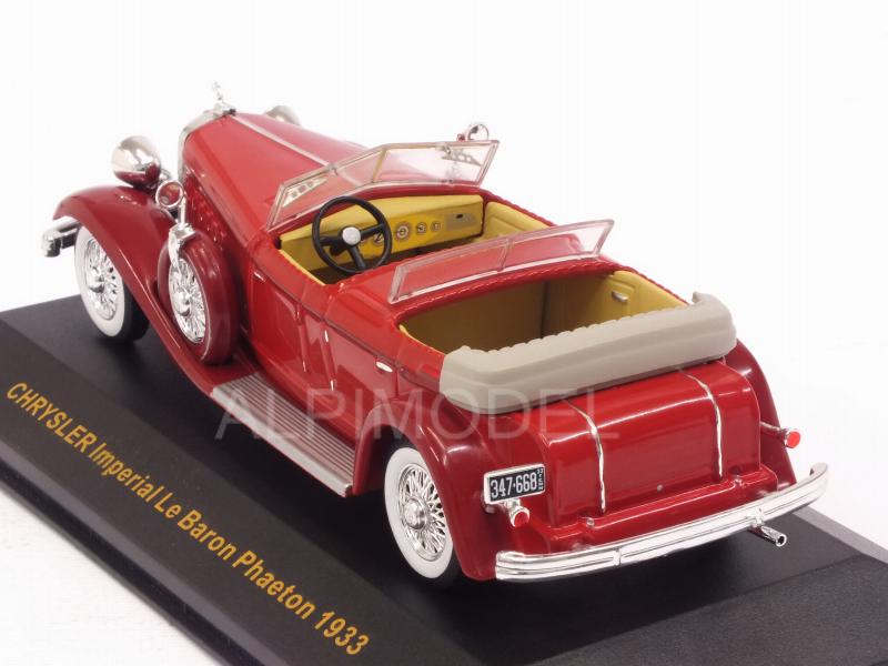 Chrysler Imperial Le Baron Phaeton 1933 (Red) - ixo-models