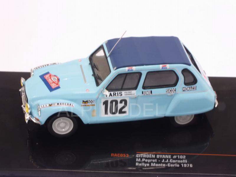 Citroen Dyane #102 Rally Monte Carlo 1976 Peyret - Cornelli - ixo-models