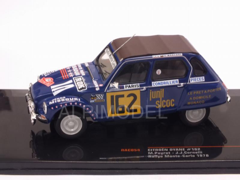 Citroen Dyane #162 Rally Monte Carlo 1978 Peyret - Cornelli - ixo-models