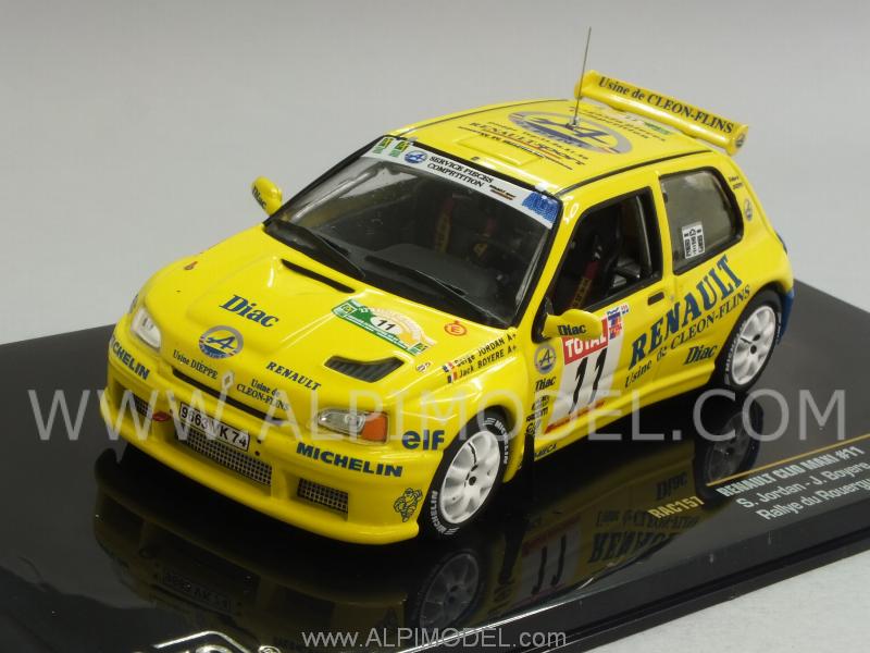 Renault Clio Maxi #11 Rally Du Rouergue 1995 Jordan - Boyere by ixo-models