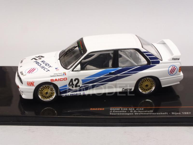 BMW M3 (E30) #42 WTCC.Dijon 1987 Cecotto - Brancatelli - ixo-models