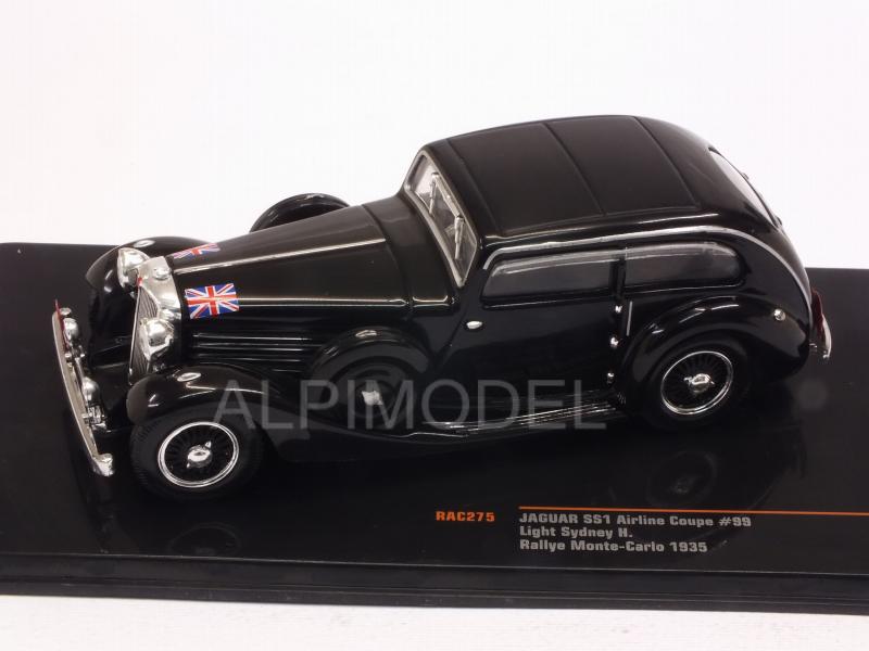 Jaguar SS1 Airline Coupe #99 Rally Monte Carlo 1935 - ixo-models