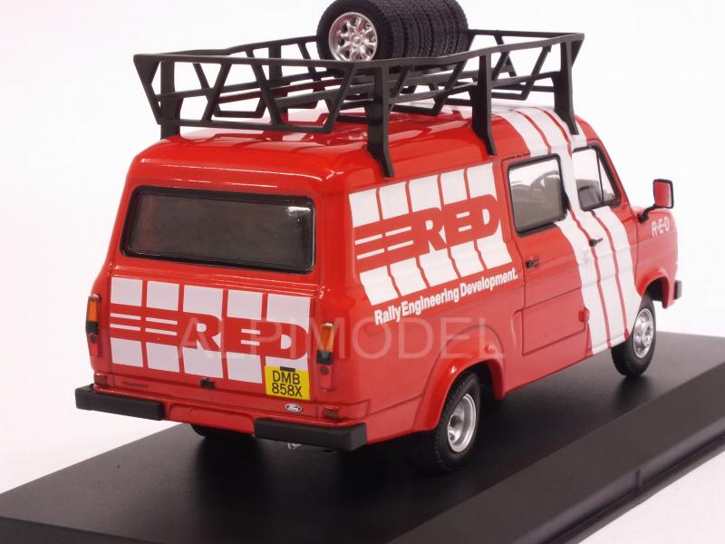 Ford Transit MkII 1985 Rally Assistance R-E-D - ixo-models