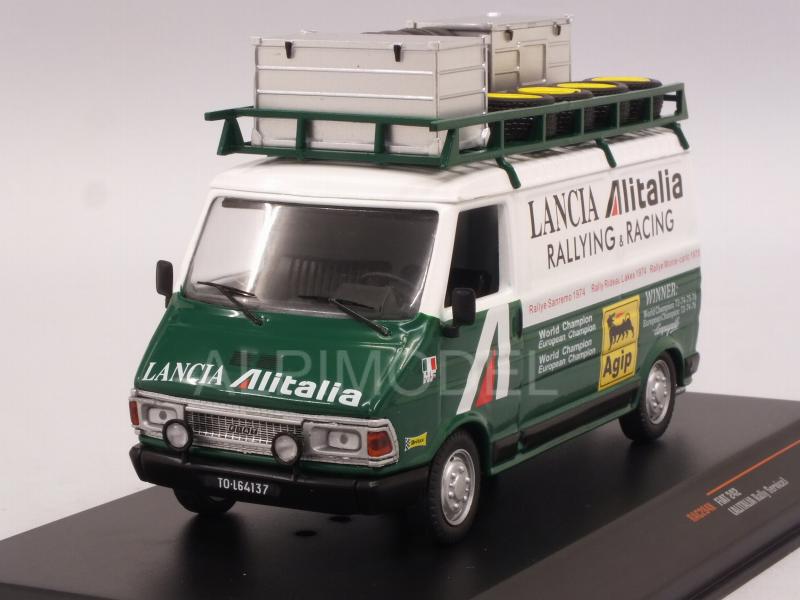 Fiat 242 Alitalia Rally Service with roof rack by ixo-models