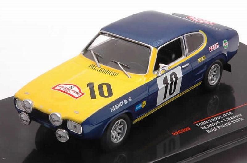 Ford Capri #10 Rajd Polsky 1972 Rohr - Berger by ixo-models