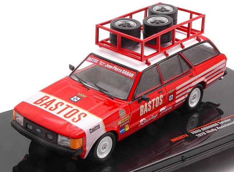 Ford Granada Mk2 Turnier 1978 Bastos Rally Assistance by ixo-models
