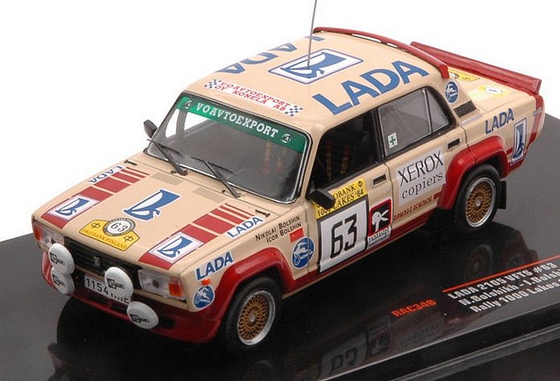 Lada 2105 VFTS #63 Rally 1000 Lakes1984 Bolshikh - Bolshikh by ixo-models