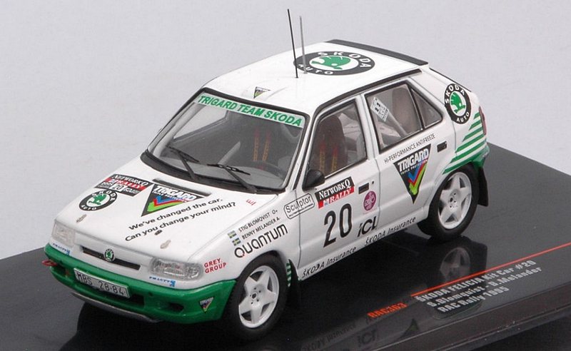 Skoda Felicia #20 RAC Rally 1995 Blomqvist - Melander by ixo-models