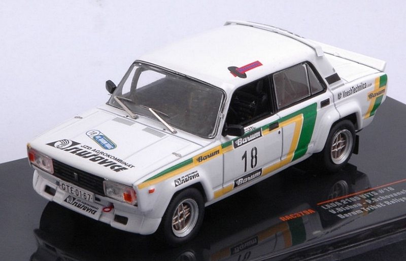 Lada 2105 VFTS #18 Rally Barum 1986 Blahna - Schovanek by ixo-models