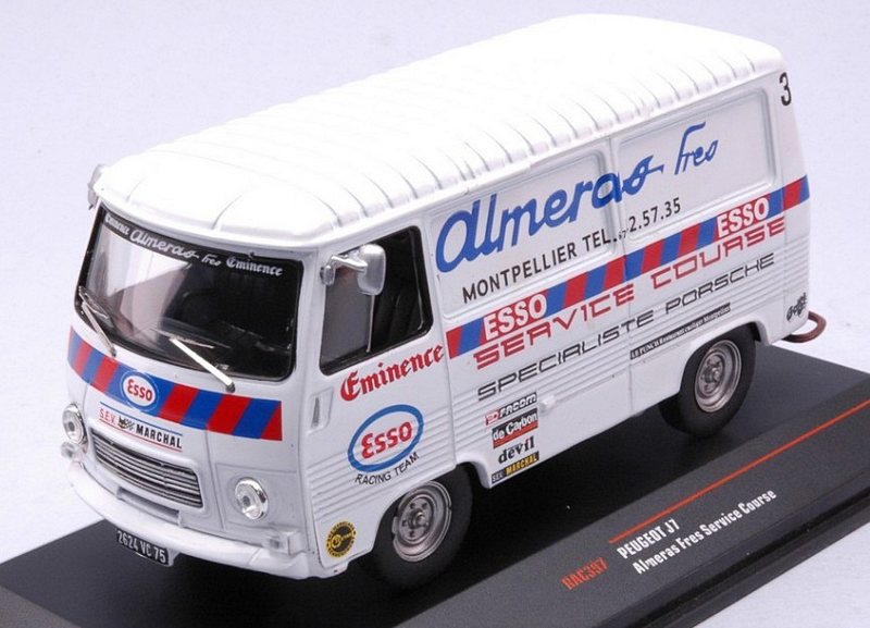 Peugeot J7 Van Team Almeras Eminence Rally Service by ixo-models