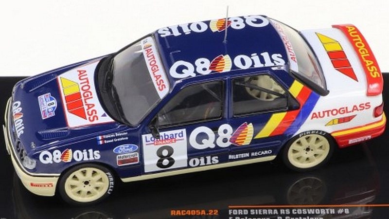 Ford Sierra RS Cosworth #8 Rally RAC Lombard 1991 Delecour - Grataloup by ixo-models