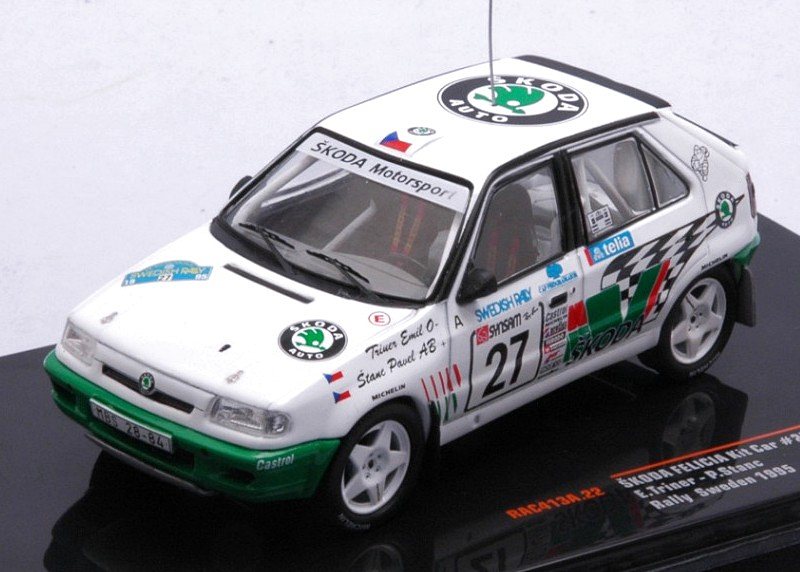 Skoda Felicia #27 Rally Sweden 1995 Triner - Stanc by ixo-models